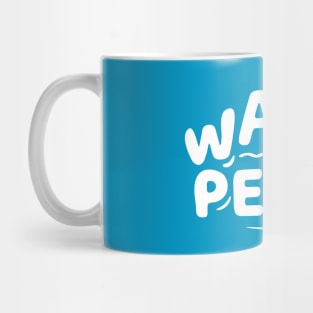 Water for peace Mug